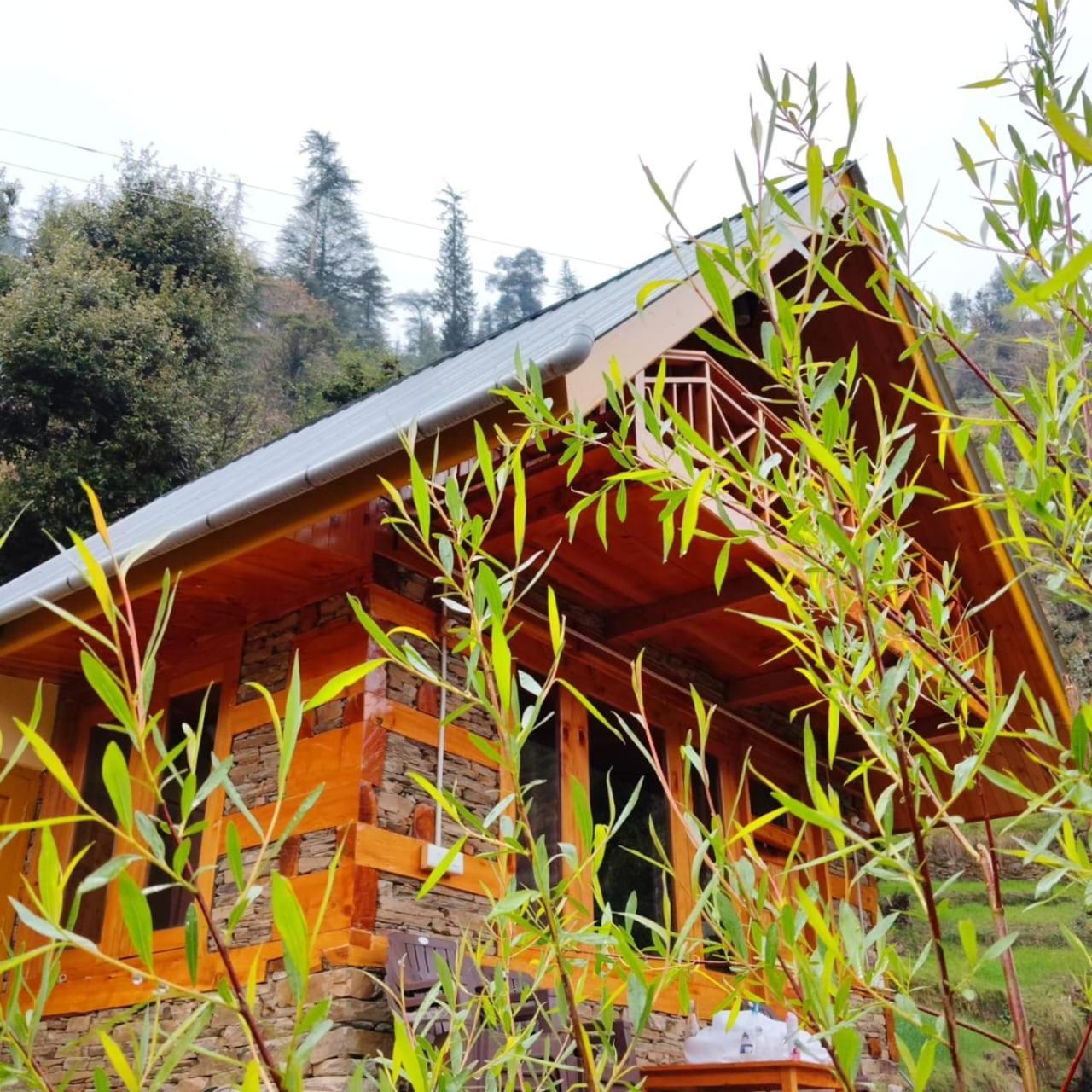 Forest View Cottage Jibhi Exterior foto